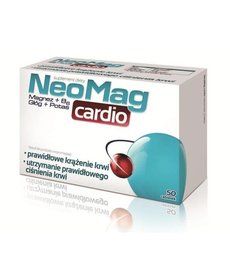 AFLOFARM NEOMAG- Cardio Magnesium, Vit. B6, Glog, Potassium 50 tablets