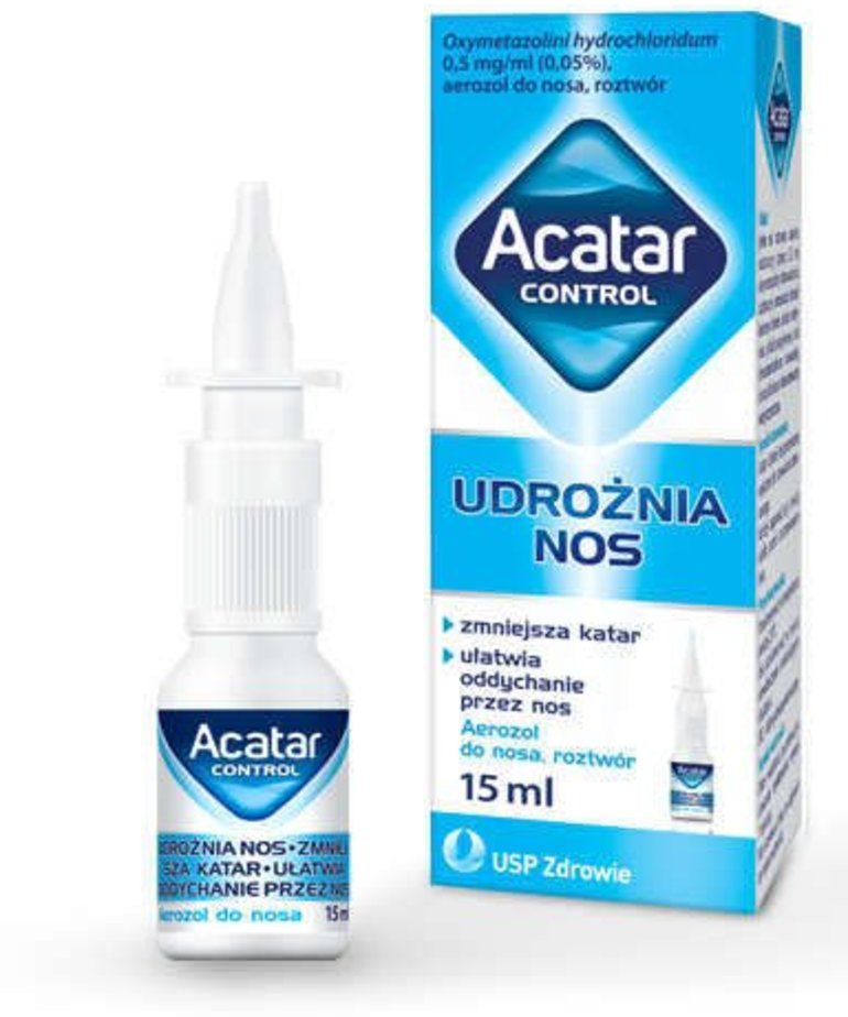 USP ZDROWIE Acatar Control Aerozol do Nosa 15ml