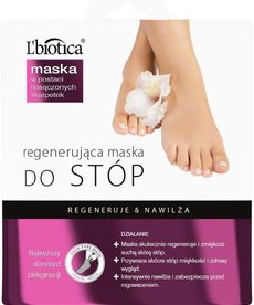L'BIOTICA Regenerating Foot Mask in the Form of Soaked Socks 32 ml