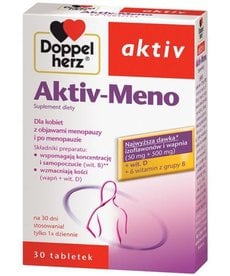 DOPPEL HERZ Aktiv-Meno Preparat dla Kobiet 30 tabletek