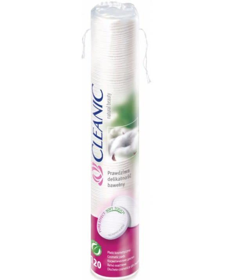 CLEANIC Cosmetic Pads 120 pieces