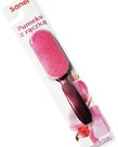 SANEL Pumice stone with an Orchid handle