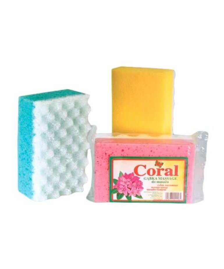 CORAL Gabka Do Masazu