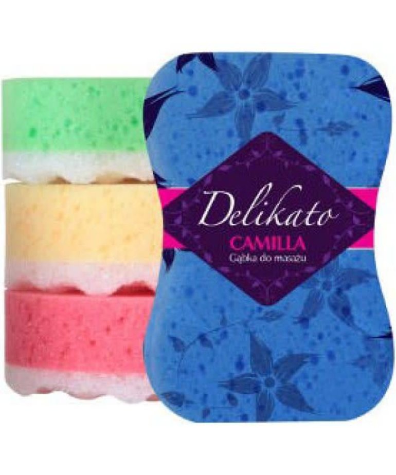 DELCO Camilla Delikato Gąbka Kąpielowa do Masażu
