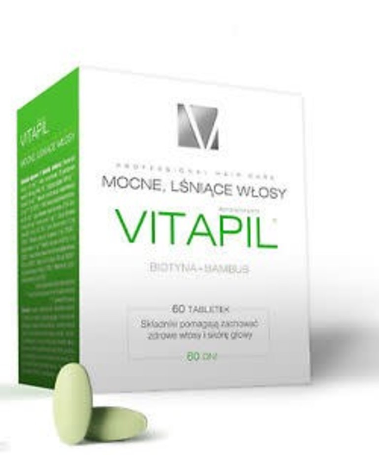 NUTRO PHARMA Vitapil Strong Shiny Hair Bamboo + Biotin 60 tablets