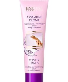 EVELINE EVELINE- Aksamitne Dlonie Krem do Rak i Paznokci Wygladzajaco-Nawilzajacy 100ml