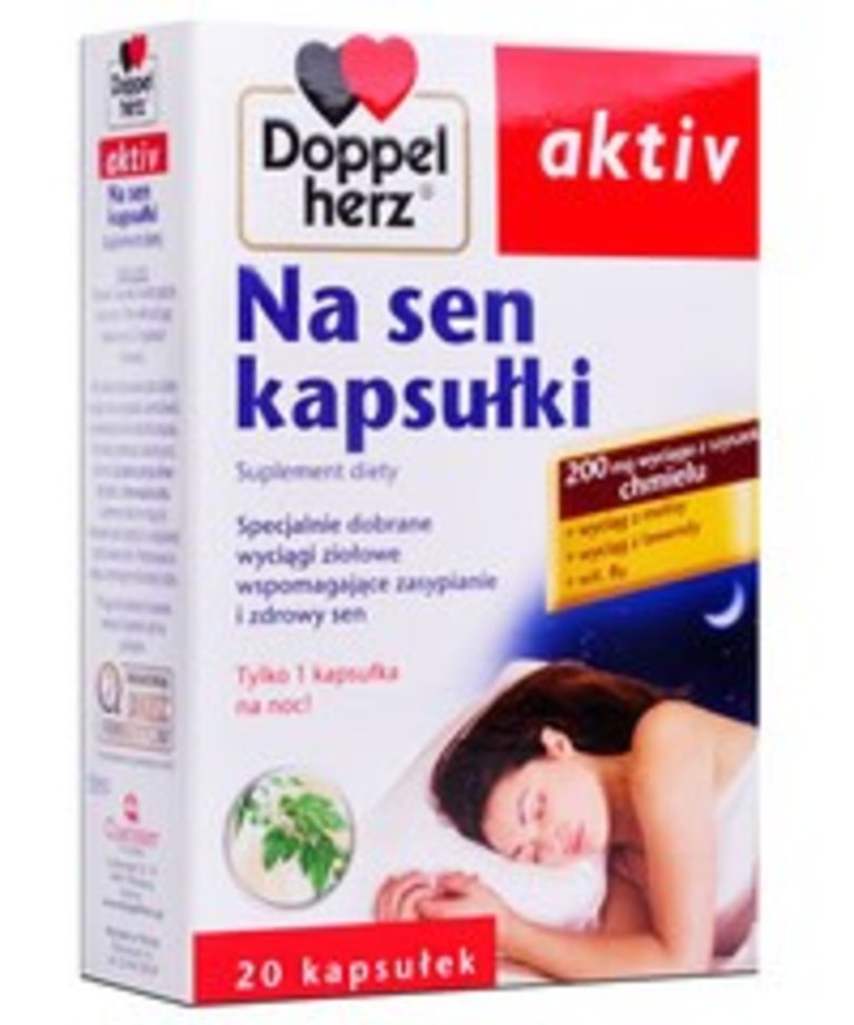 DOPPEL HERZ DOPPEL HERZ- Aktiv Kapsulki na Sen 20 kaps