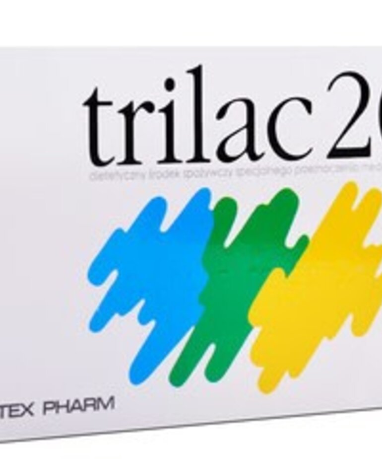 KROTEX PHARM TRILAC 20- Bakterie Kwasu Mlekowego 20 kaps