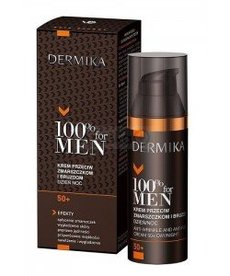 DERMIKA 100% For Men Krem 50+ Przeciw Zmarszczkom 50ml