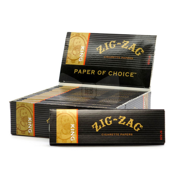  Zig Zag Black King Size Cigarette Rolling Papers