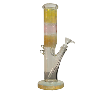 The Illuminati Group 12" Tall Fully Fumed Bubble Trap Water Pipe