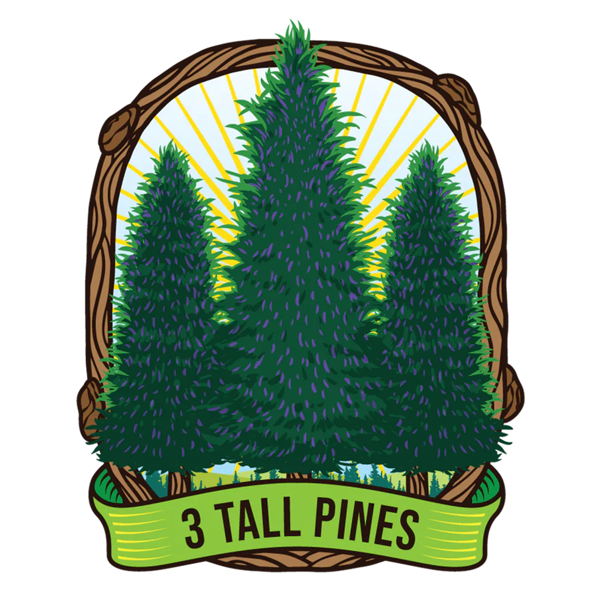 3 Tall Pines