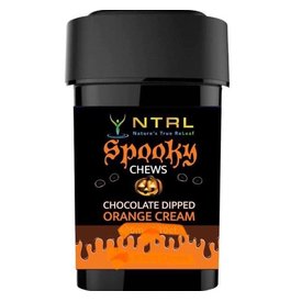 NTRL NTRL Spooky CBD Soft Chews 40mg  10pk Chocolate Dipped Orange Cream