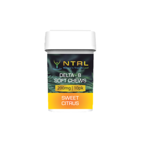 NTRL NTRL D8 Sweet Citrus Soft Chews 20mg 10 Pack