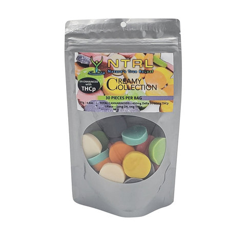 NTRL Creamy Soft Chew D9 & THC-P 16mg Per Piece 30 Pack