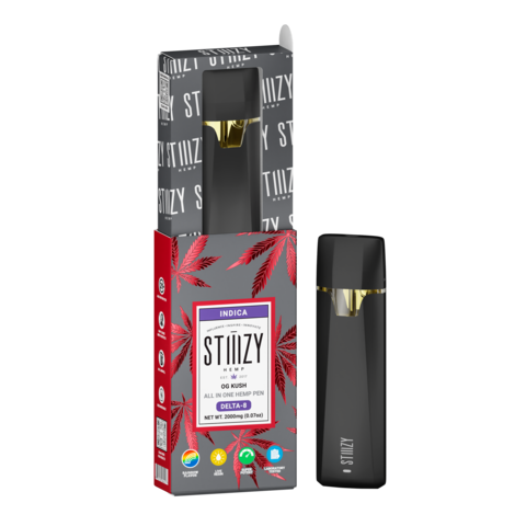 Stiiizy ALL IN ONE Hemp Pen  2 Gram Live Resin Delta 8 OG Kush (I)