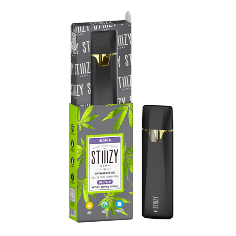 Stiiizy ALL IN ONE Hemp Pen  2 Gram Live Resin Delta 8 SKYWALKER OG (I)