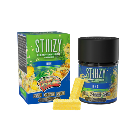 STIIIZY HHC GUMMIES 825MG 15PC PINEAPPLE PARADISE HYBRID