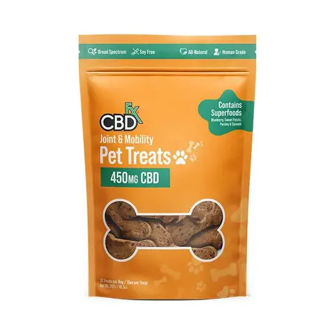 CBDfx CBD 450mg Pet Treats 30ct Bag