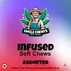 Uncle Chewy's Soft Chews 50/5mg D9 & THCP 6 Pack