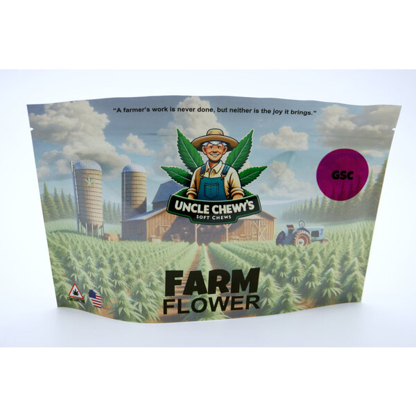Uncle Chewy's Uncle Chewy's GSC DEP 3 THCA Flower 28 Grams Indica