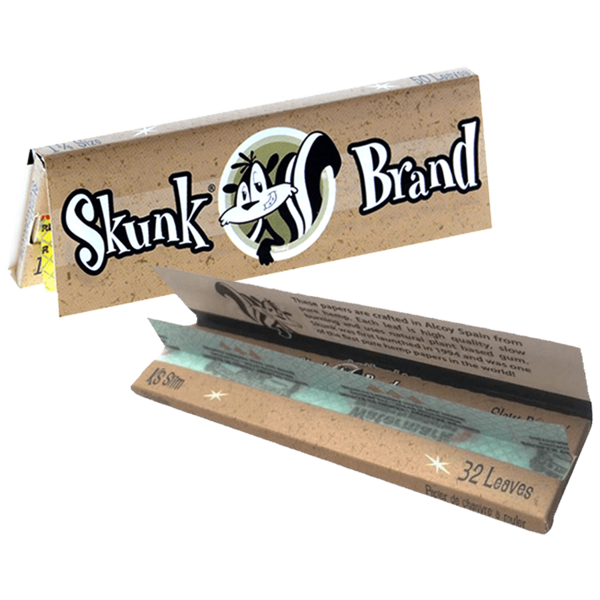  Skunk Brand Rolling Papers - 1½ Size 33ct
