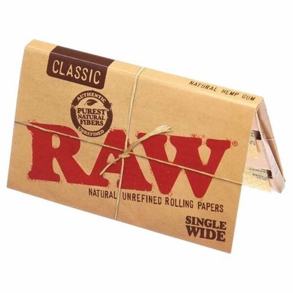  Raw Classic Single Wide Rolling Papers