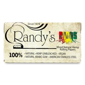  Randy's Roots Hemp Wired Papers - 1¼ Size