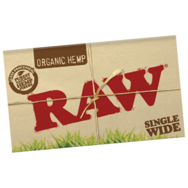  Raw Organic Single Wide Rolling Papers