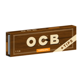  OCB Virgin Rolling Papers - 1¼ Size + Tips