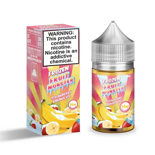  Fruit Monster 30ml Salt E-Liquid  Strawberry Banana 48mg*