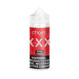 Chain Vapes Chain Vapez E-Liquid 100 ml Bottle XXX 3 mg*