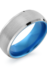 Italgem Steel Stainless Steel wedding band