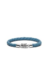 Buddha to buddha BUDDHA TO BUDDHA BEN XS BRACELET SANTORINI CUIR ET ARGENT 925 J545ST-F