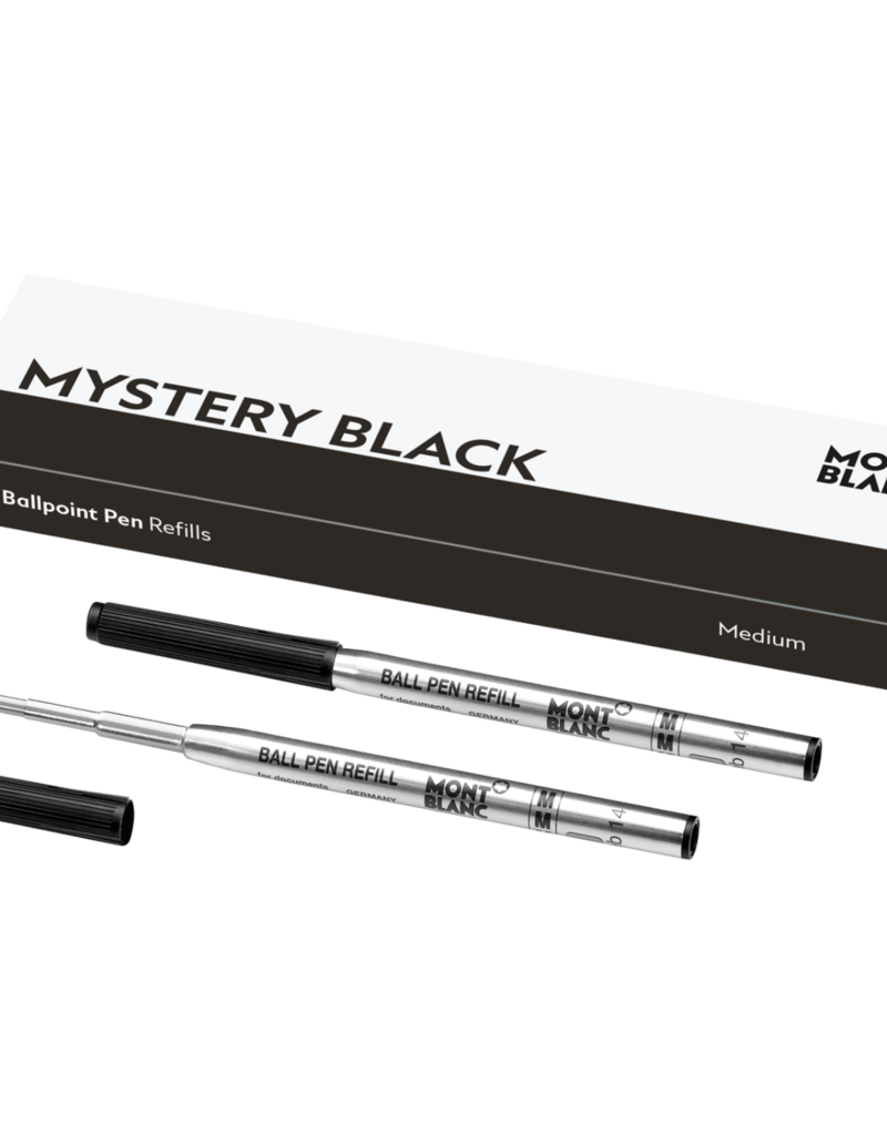 Mont Blanc Ballpoint Pen Refills Mystery Black