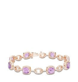 Gemstones & diamond bracelet