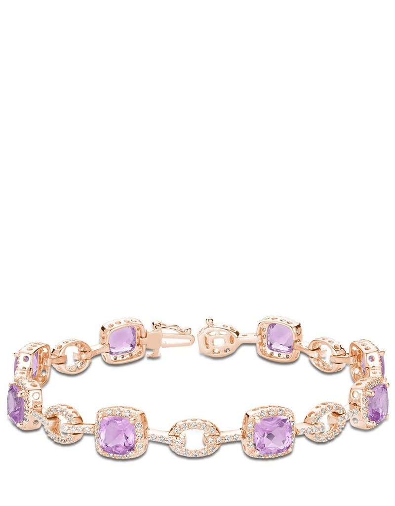 Gemstones & diamond bracelet