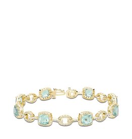 Bracelet gemme et diamants