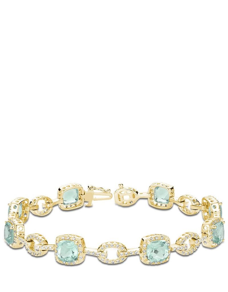 Bracelet gemme et diamants