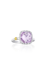 Tacori Ladies Rose amethyst ring