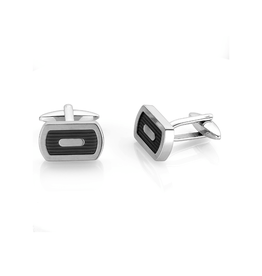 Italgem Steel Cuff-links