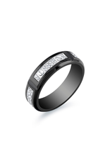 Italgem Steel Ring wedding band