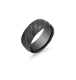 Italgem Steel Ring wedding band