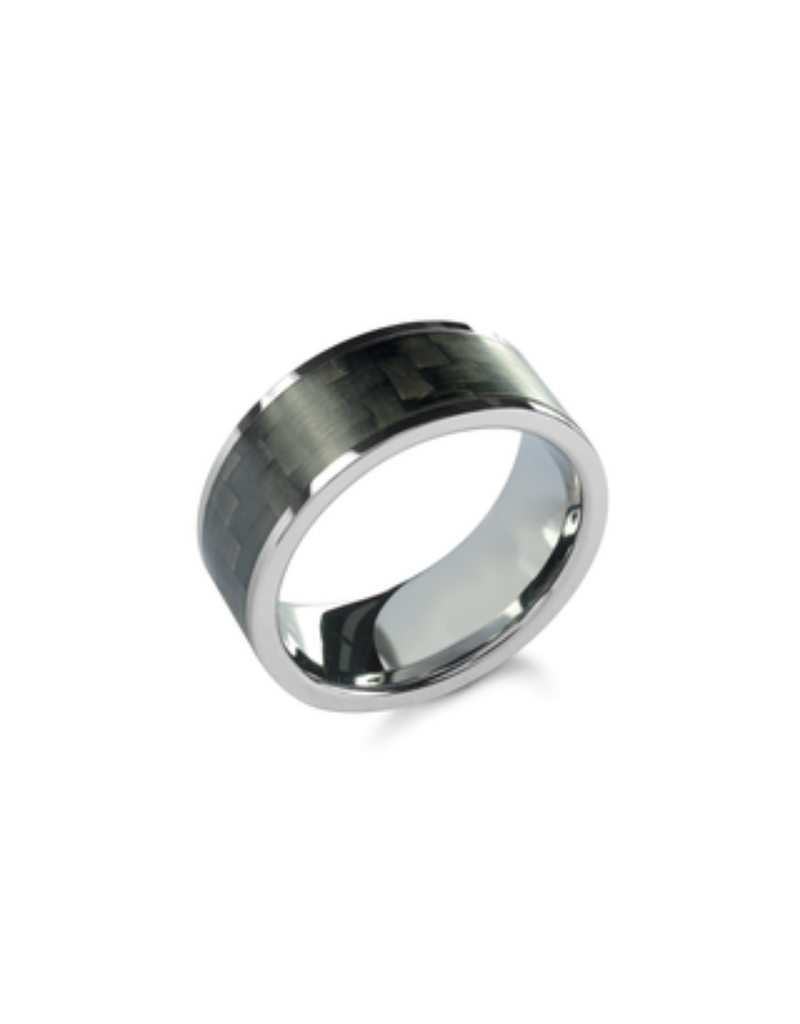 Italgem Steel Ring wedding band