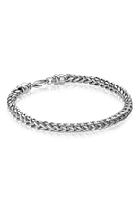 Italgem Steel Franco link Bracelet