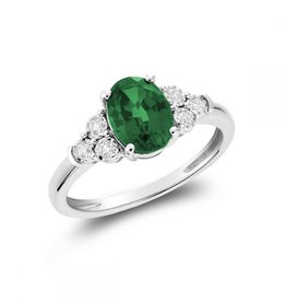 Ladies Emerald Ring