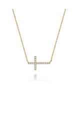 Diamond Cross Necklace