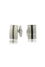 Italgem Steel Cuff-links