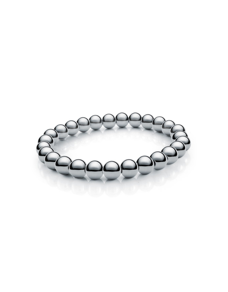 Italgem Steel Stainless Steel Bead Bracelet