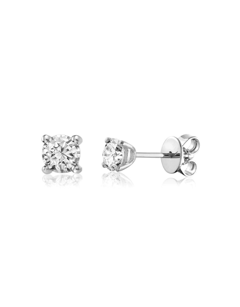 Boucles D'oreilles diamants